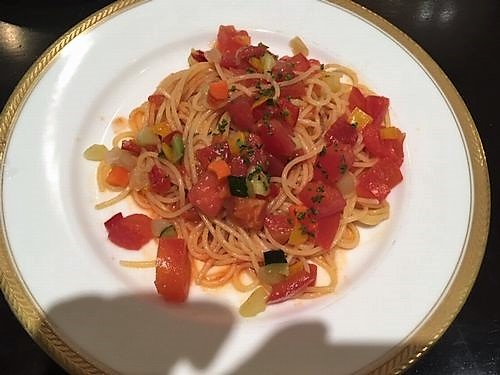 冷製トマトパスタ