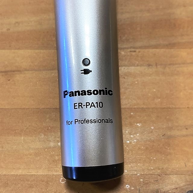 電池新品交換済 Panasonic ER-GP80 PA10 理容　トリマー