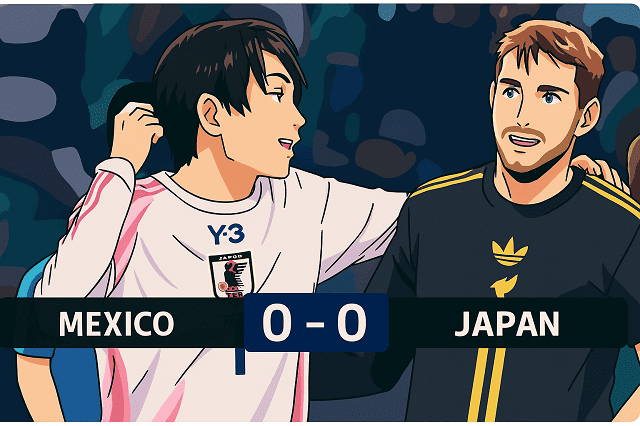 【日本代表】スコアレスドロー! メキシコ 0-0 日本