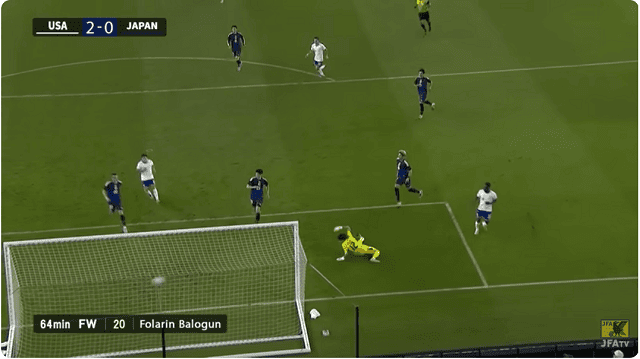 後半19分　2-0　追加点を許す！