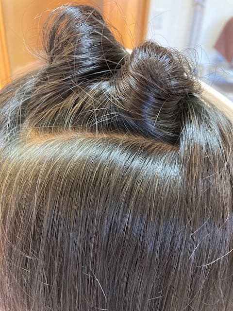 ハナヘナ染め後3