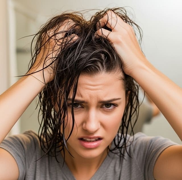 【髪】ヘアオイルで髪のべたつきが取れなくなる原因