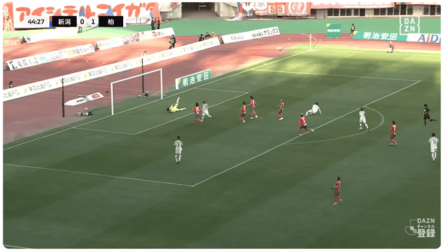 前半45分、0-2　追加点を許す！