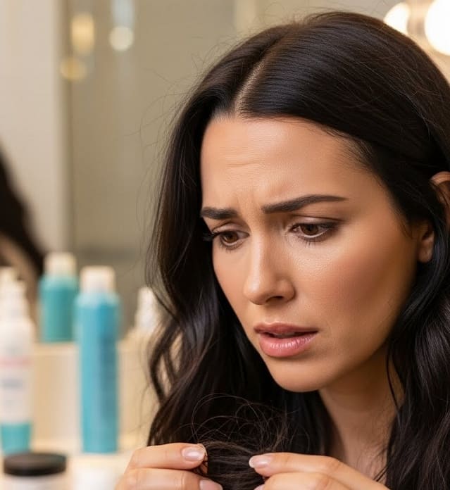 【髪】髪のパサつきの原因は白髪染めのせい？