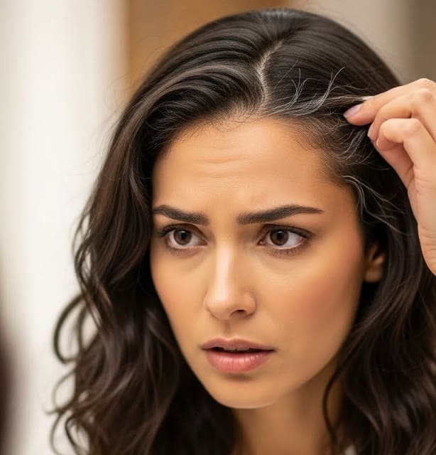 【髪】なぜ白髪は生え際から目立ってくる？