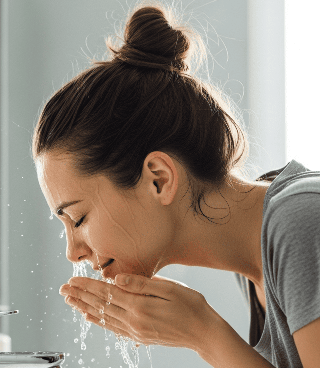 【美顔】美肌のためには冷水で顔を洗いなさい！？