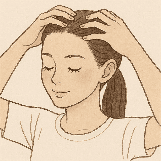 頭皮マッサージ